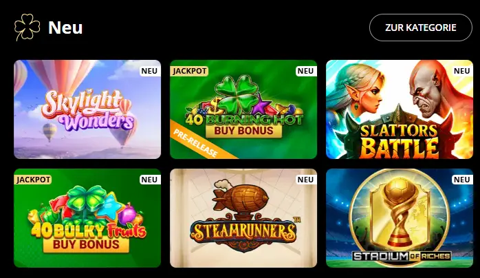 Lex Casino Spiele